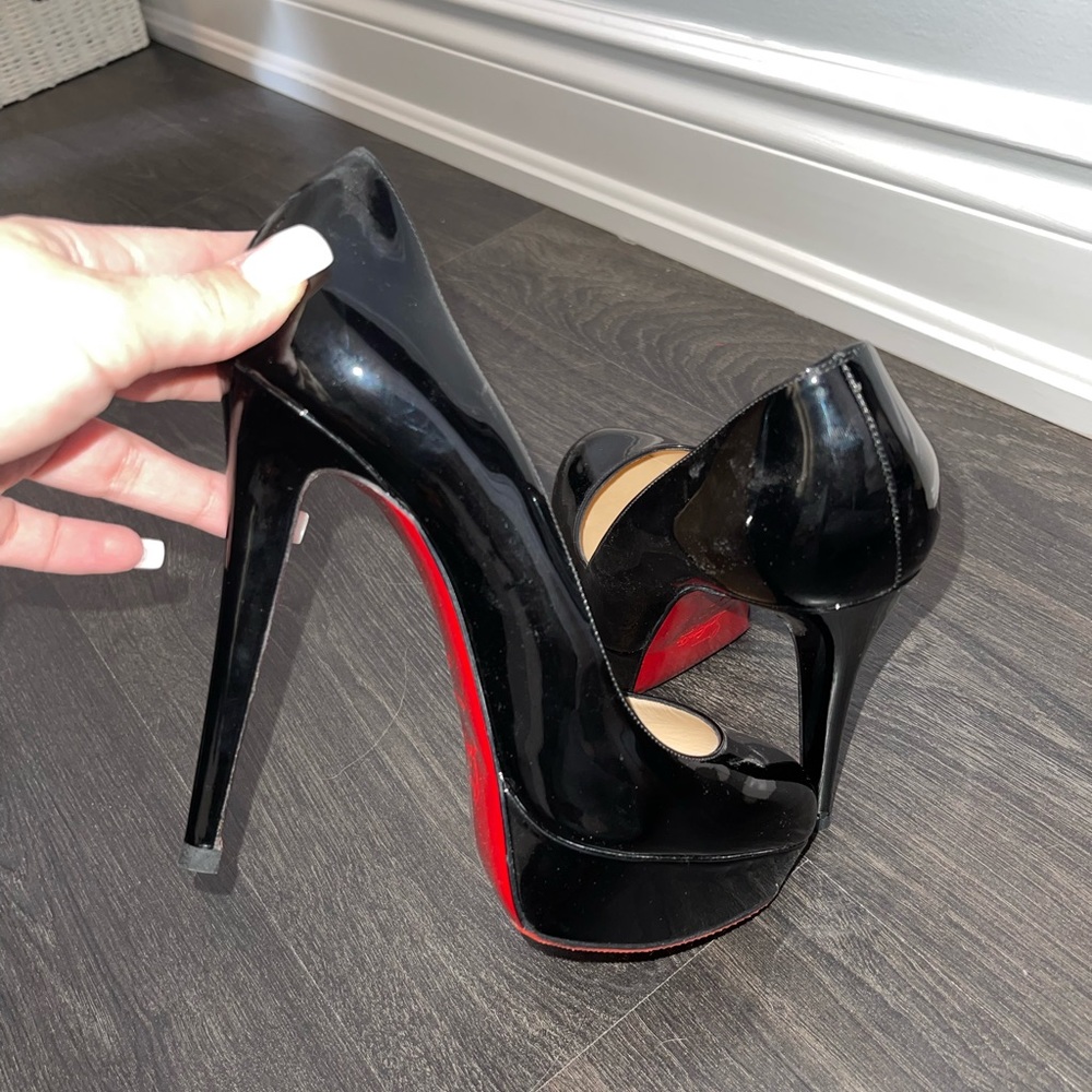 Bianca 140mm Patent Leather pumps